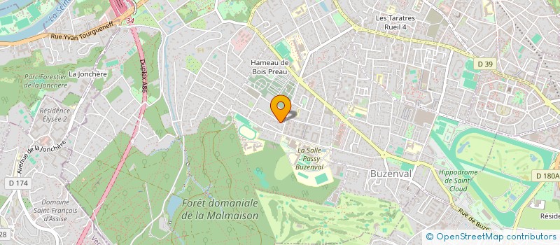 localisation de l'entreprise TRIPLEES B à SAINT-CLOUD