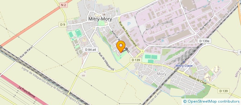 localisation de l'entreprise TRIPLEKSERVICE  MITRY-MORY