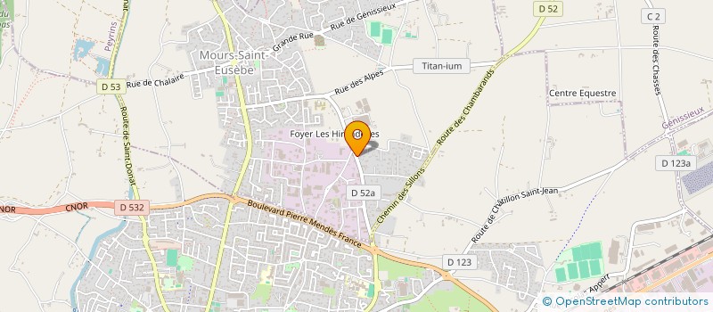 localisation de l'entreprise TRIPLEO  MOURS-SAINT-EUSEBE