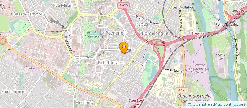 localisation de l'entreprise TRIPLES à TOULOUSE