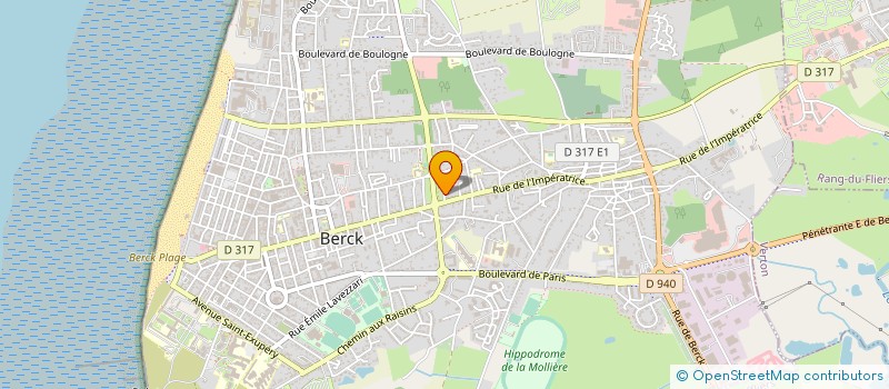 localisation de l'entreprise TRIPLET AUTOMOBILES à GROFFLIERS