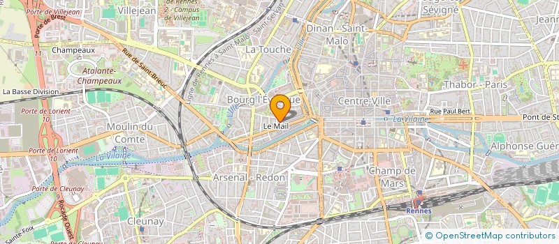 localisation de l'entreprise TRIPLETTA RENNES MF à RENNES