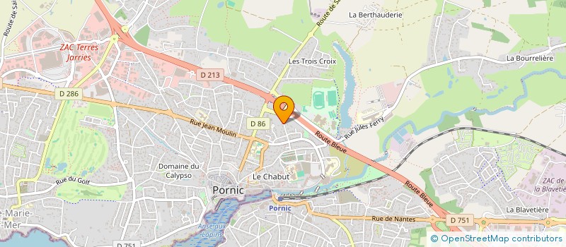 localisation de l'entreprise TRIPLETTE EN BASKETS à PORNIC