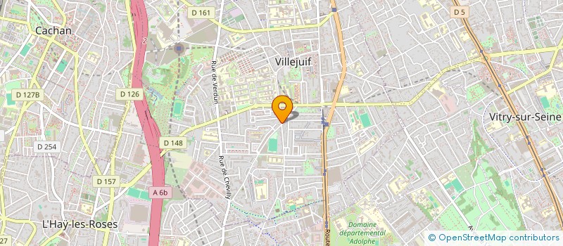 localisation de l'entreprise TRIPN PARIS à VILLEJUIF