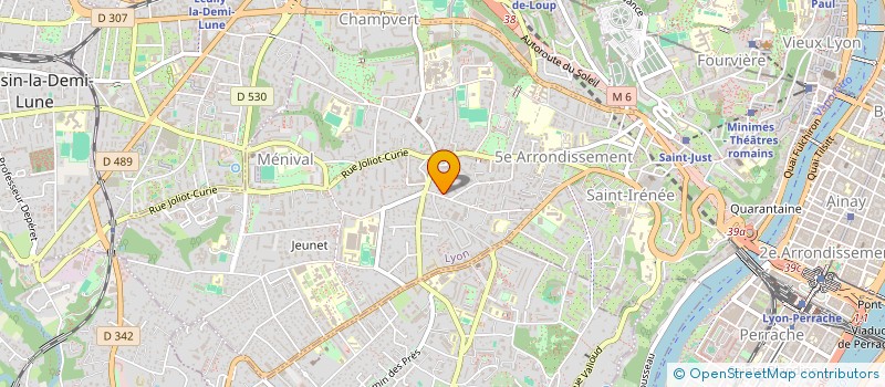 localisation de l'entreprise TRIPOD GROUP à LYON