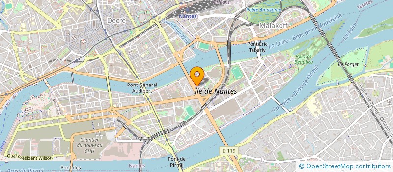 localisation de l'entreprise TRIPODE GIROUD à NANTES