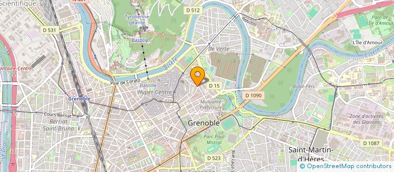 localisation de l'entreprise TRIPORTEURS  GRENOBLE
