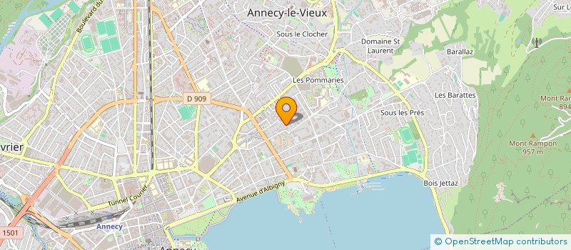 localisation de l'entreprise TRIPOT PAI CLUB  ANNECY