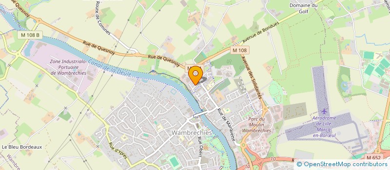 localisation de l'entreprise TRIPPLER  WAMBRECHIES