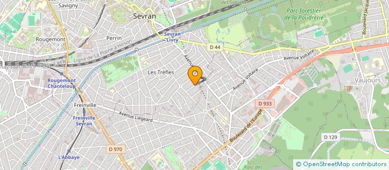 localisation de l'entreprise TRIPS EVENTS à SEVRAN