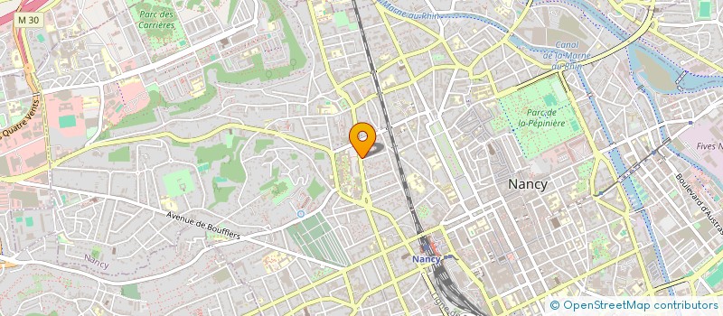 localisation de l'entreprise TRIPTIK à NANCY