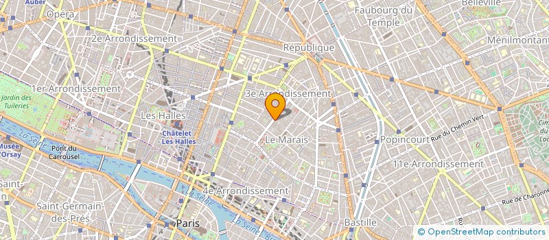 localisation de l'entreprise TRIPTIKFILMS à PARIS