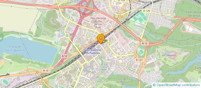 localisation de l'entreprise TRIPTOLEME RECRUTEMENT  MONTIGNY-LE-BRETONNEUX