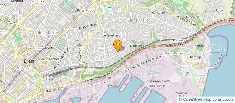 localisation de l'entreprise TRIPTYCK à BREST