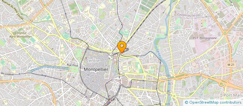 localisation de l'entreprise TRIPTYQ à MONTPELLIER