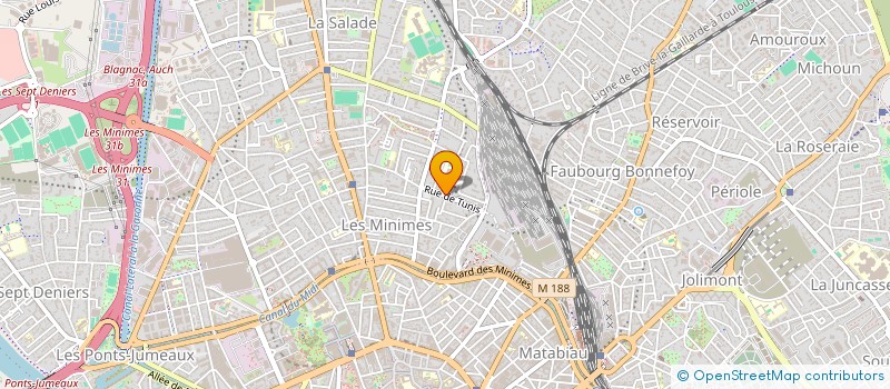 localisation de l'entreprise TRIPTYQUE à TOULOUSE