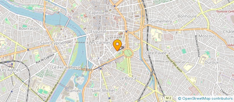 localisation de l'entreprise TRIPTYQUE TRANSACTION  TOULOUSE