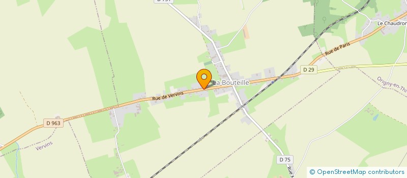 localisation de l'entreprise TRIQUENEAUX INVEST  LA BOUTEILLE