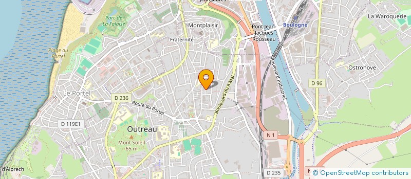 localisation de l'entreprise TRIQUET  VIEIL-MOUTIER