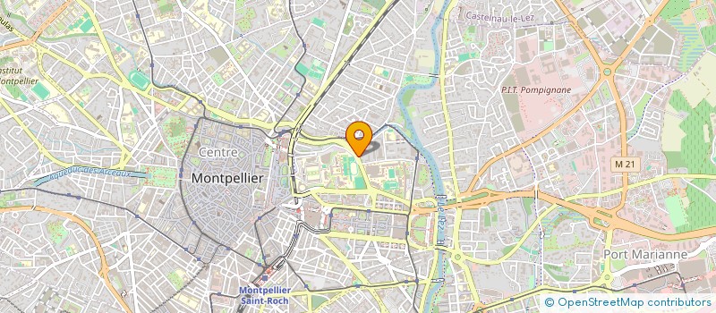 localisation de l'entreprise TRIQUETEC à MONTPELLIER