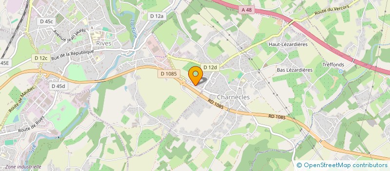 localisation de l'entreprise TRIQUETRA IMMO VIZILLE  RIVES