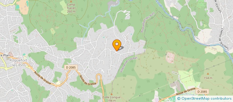 localisation de l'entreprise TRIR  ROQUEFORT-LES-PINS