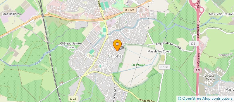 localisation de l'entreprise TRIRENO  CANOHES