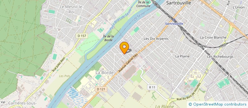 localisation de l'entreprise TRISALYDE  MONTESSON