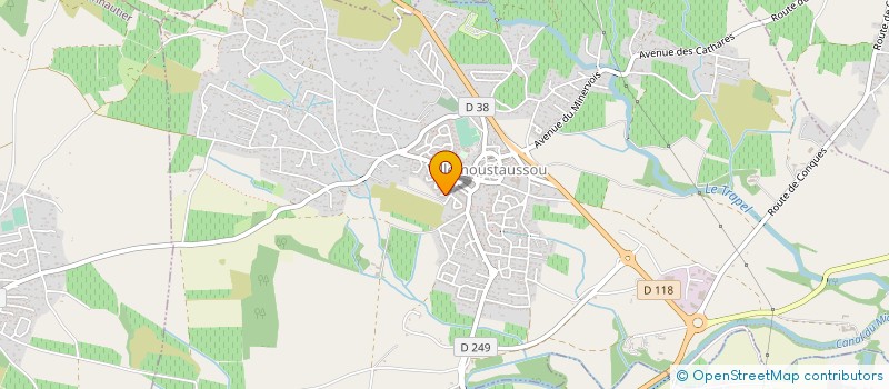 localisation de l'entreprise TRISARCANE  VILLEMOUSTAUSSOU