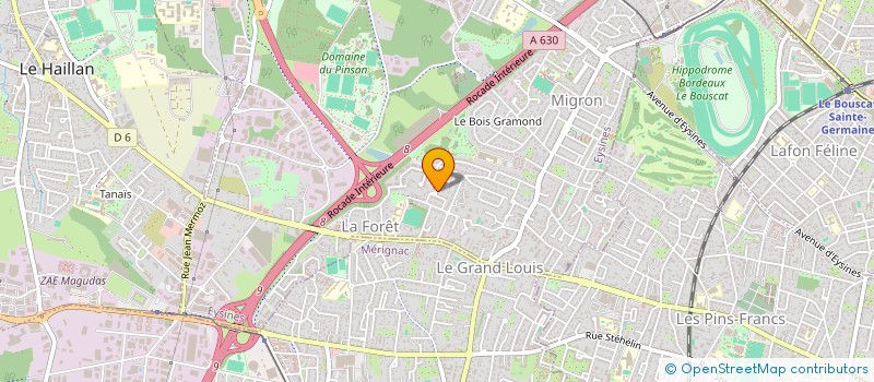 localisation de l'entreprise TRISCHOC  EYSINES