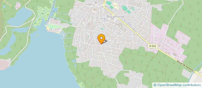 localisation de l'entreprise TRISCOS  BISCARROSSE