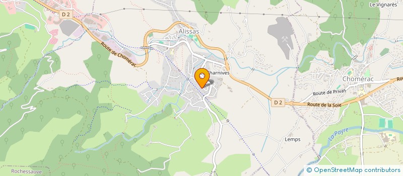 localisation de l'entreprise TRISELIO  ALISSAS