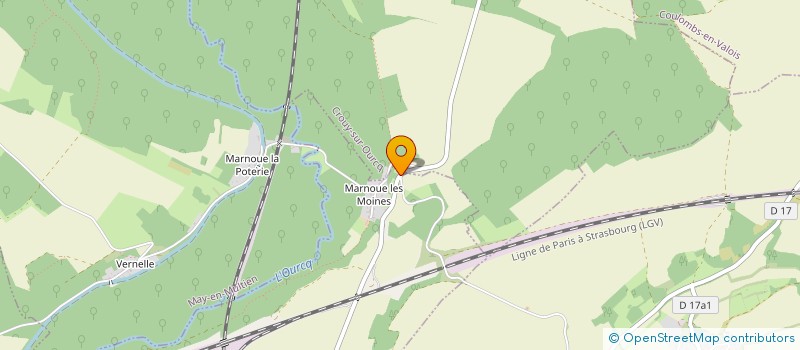 localisation de l'entreprise TRISK'EL  OCQUERRE