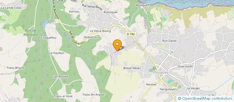 localisation de l'entreprise TRISKEL MAREE  PAIMPOL