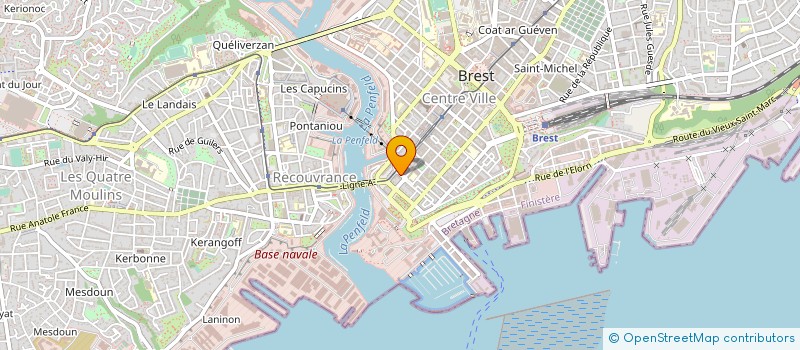 localisation de l'entreprise TRISKEL RENOV à BREST