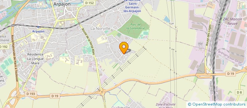 localisation de l'entreprise TRISKELCONSULT à LA NORVILLE