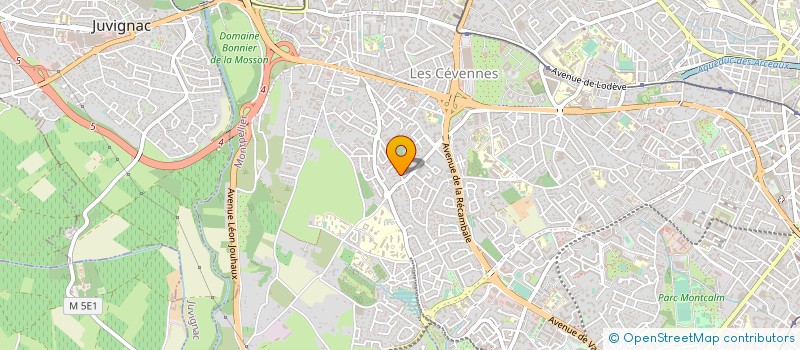 localisation de l'entreprise TRISKELE à MONTPELLIER