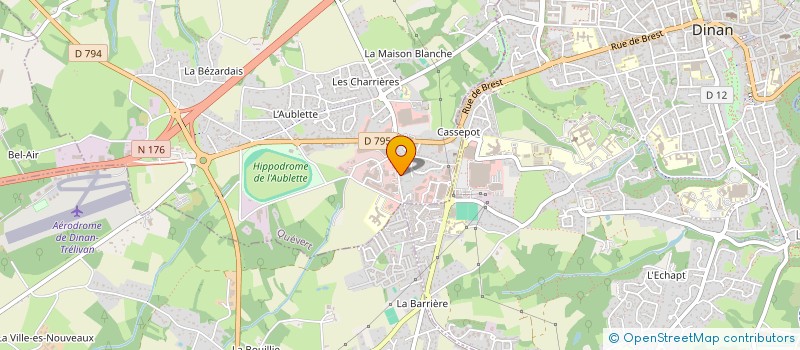 localisation de l'entreprise TRISKELL à QUEVERT