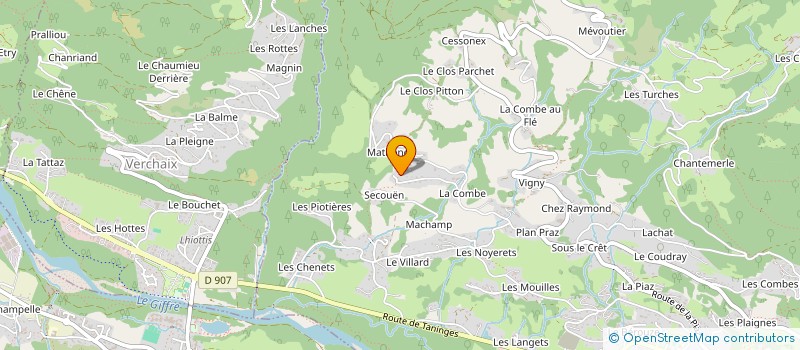 localisation de l'entreprise TRISKELL  SAMOENS