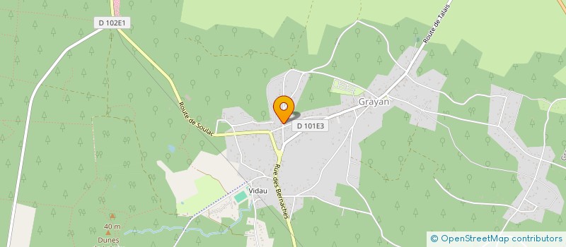 localisation de l'entreprise TRISKELL  GRAYAN-ET-L'HOPITAL