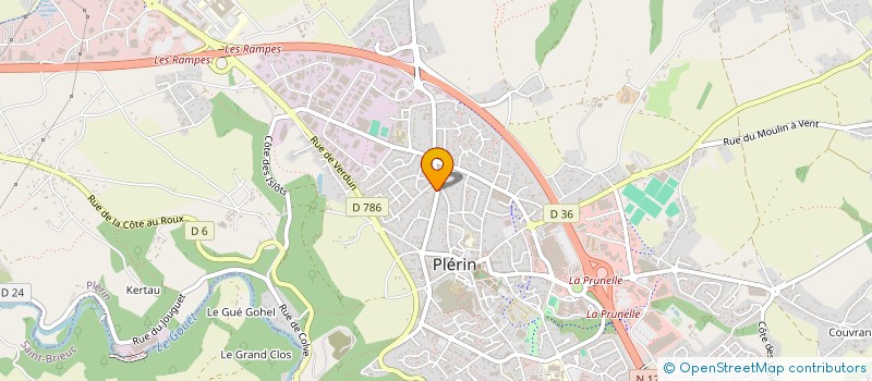 localisation de l'entreprise TRISKELL EXPERTISE à PLERIN