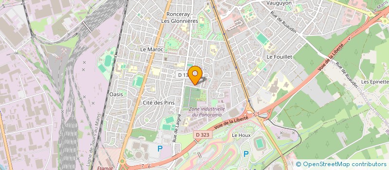 localisation de l'entreprise TRISKELL - HOLDING à LE MANS