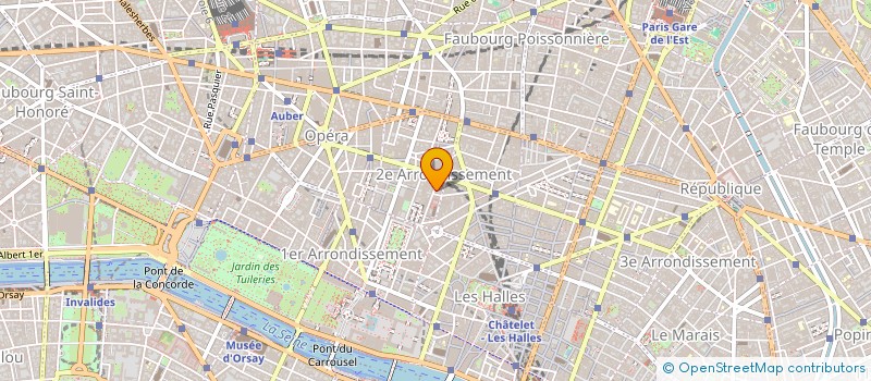 localisation de l'entreprise TRISKELL VOYAGES à PARIS