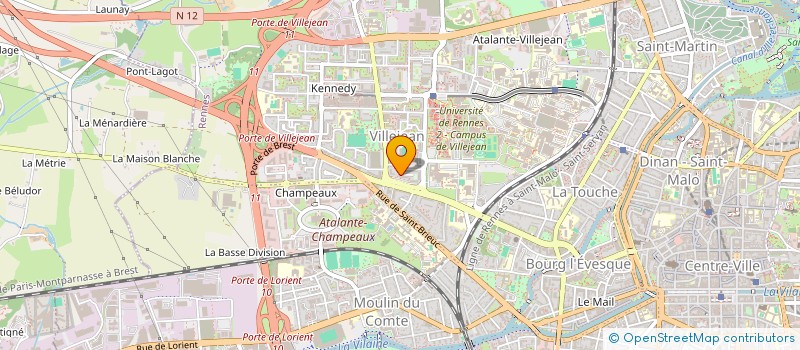 localisation de l'entreprise TRISOMIE 21 ILLE ET VILAINE GEIST 21  RENNES