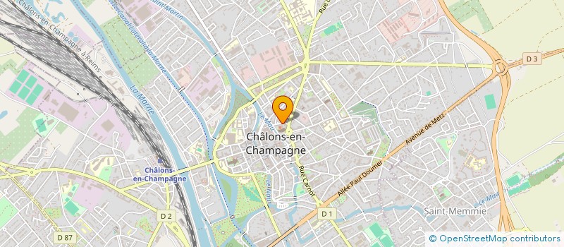 localisation de l'entreprise TRISTAN  CHALONS-EN-CHAMPAGNE