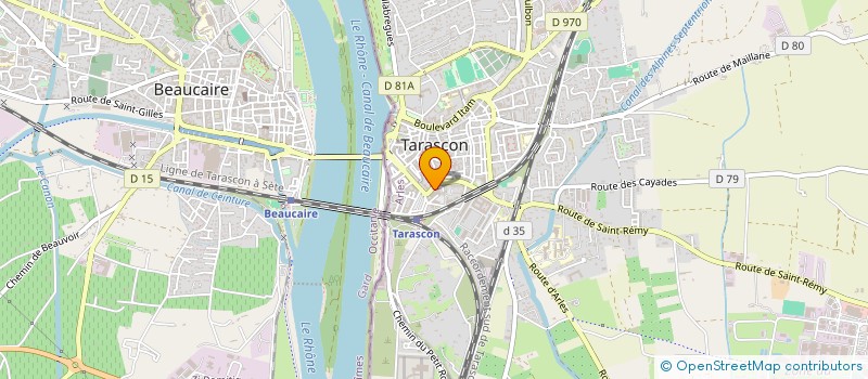 localisation de l'entreprise TRISTAN COIFFURE  TARASCON