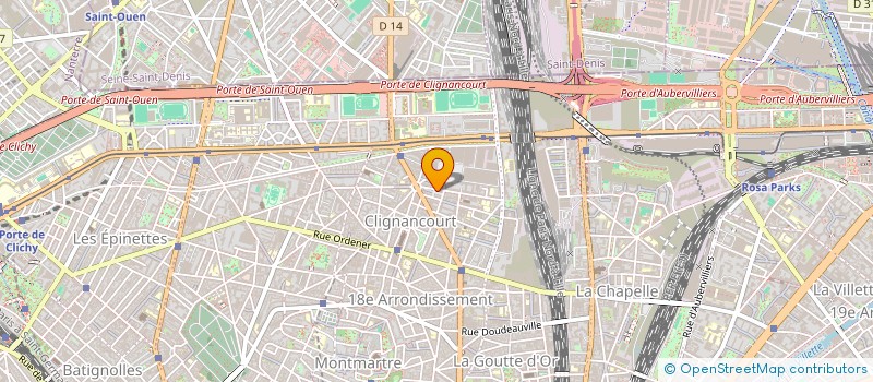 localisation de l'entreprise TRISTAN JACOB BERTILLE MORIN  PARIS