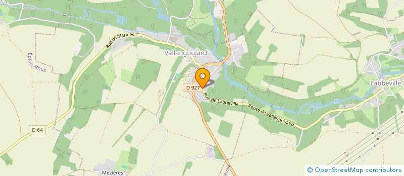 localisation de l'entreprise TRISTAN-PA  VALLANGOUJARD