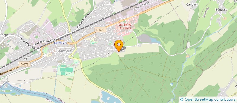 localisation de l'entreprise TRISTANFA25410  SAINT-VIT