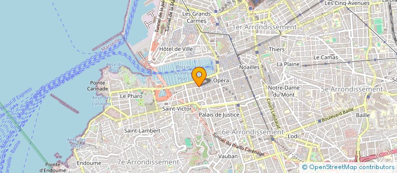 localisation de l'entreprise TRISTANI INVEST à MARSEILLE